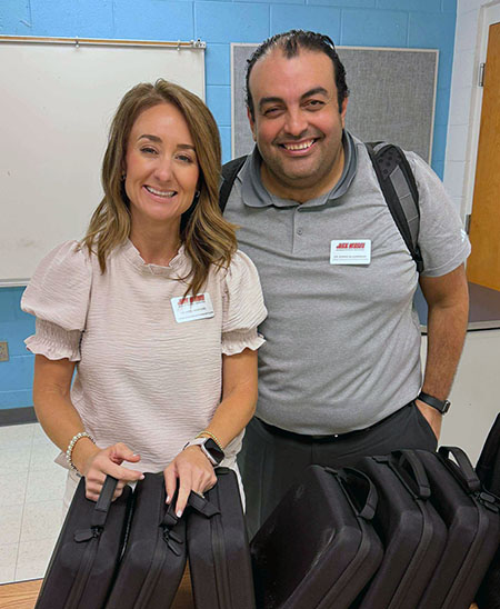 Dr. Ahmad Alhammouri and Dr. Amiee Weathers