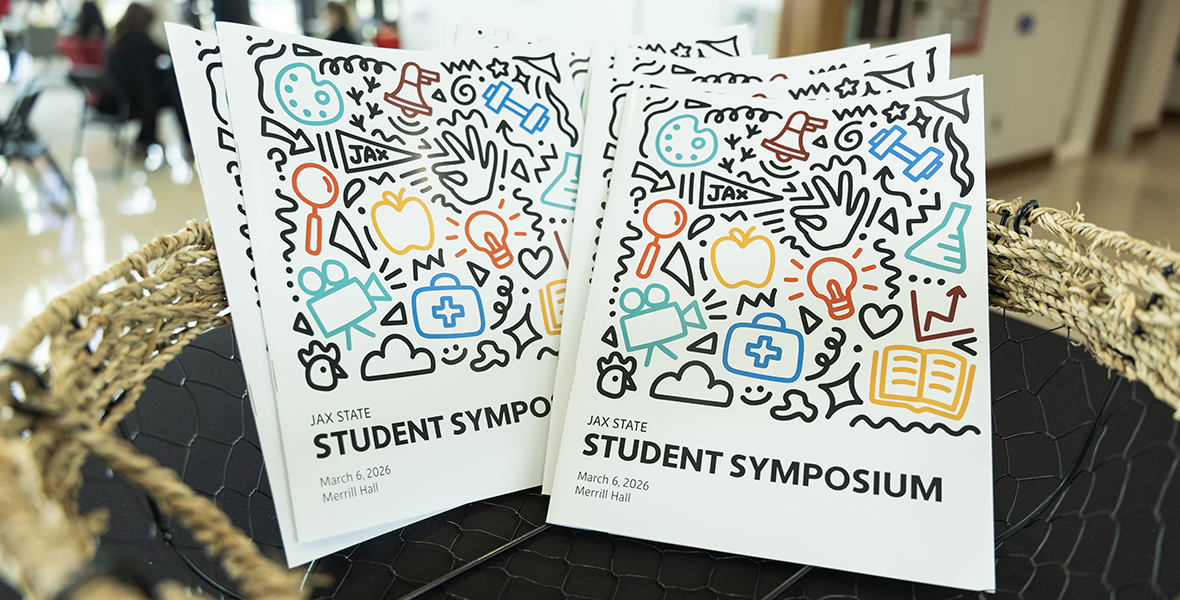 Jax State Student Symposium Flyers