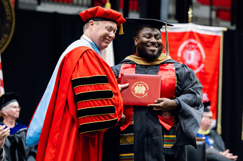 Chaz Sample and Dr. Killingsworth