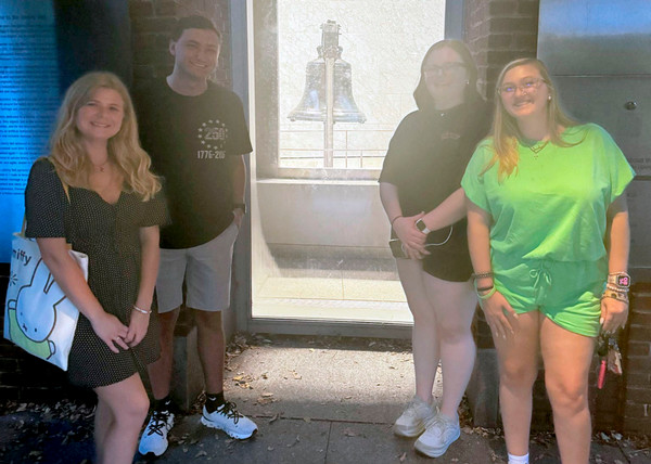 Students at Liberty Bell