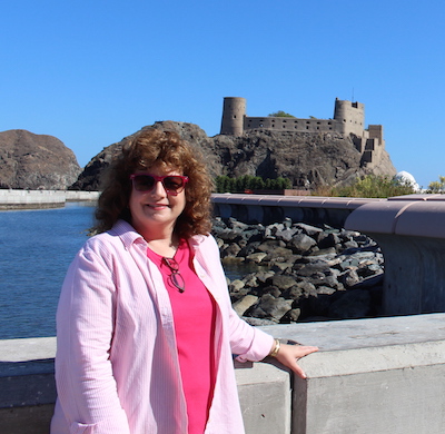 Owens at the Muntrah Fort. 