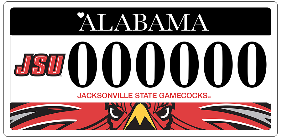View Alabama 2021 License Plate Gif