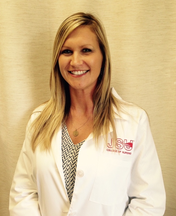 Nursing student Wendy Holloway 