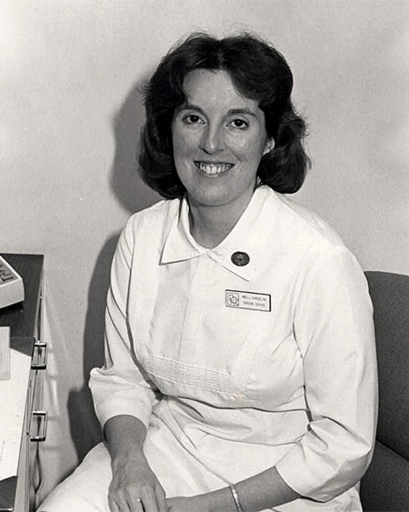 Lynne Cobb Parker's official nursing school portrait