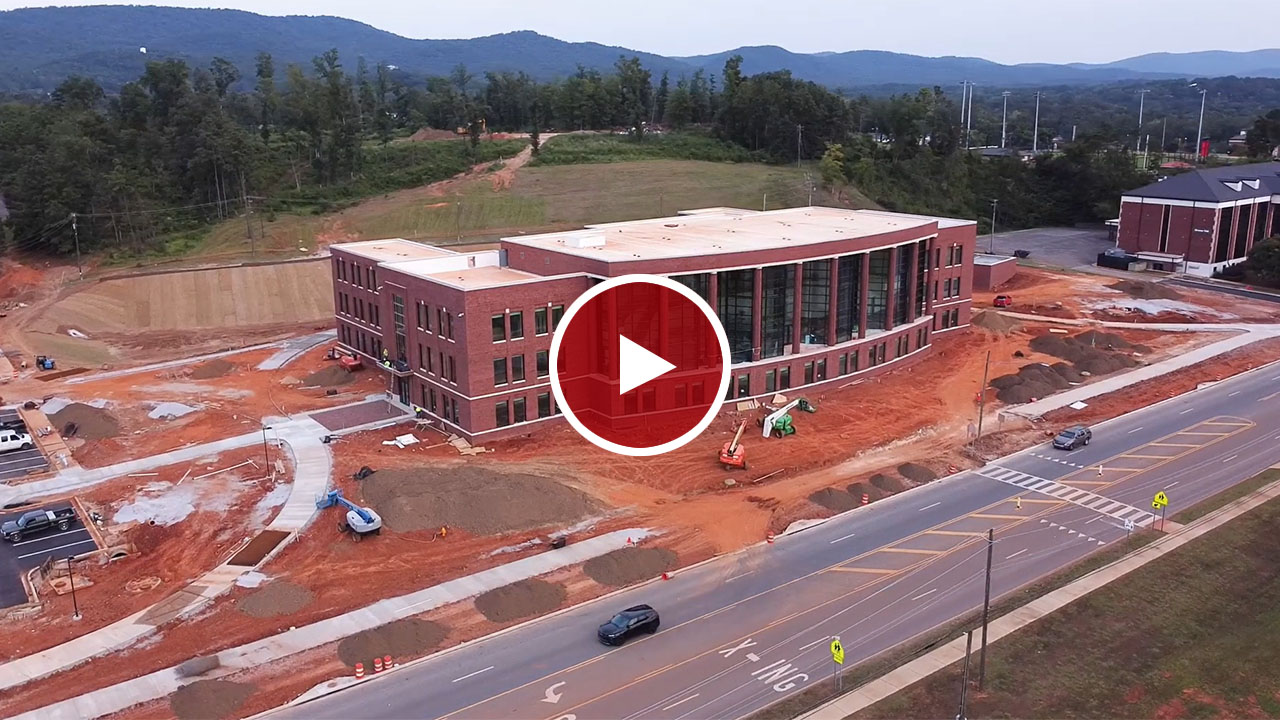 Merrill Building from drone footage