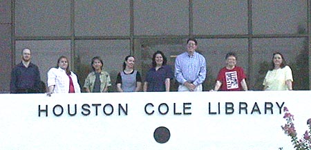 Cole Library provided a great view.
