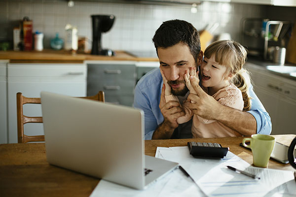 dad with child