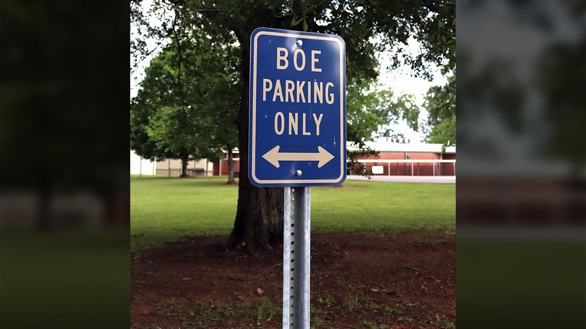 Reserved Parking at College of Business and Industry