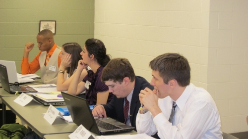 MAL 2012 students listening to lecture