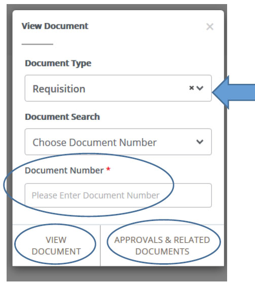 View Document Number