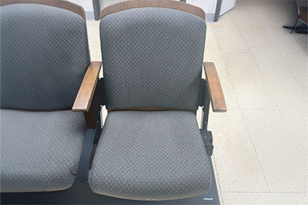 Chairs in the Concert Hall