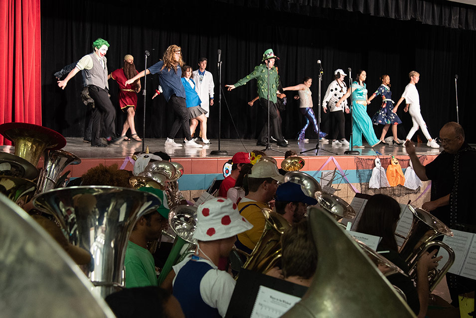 Participants in Tubaween rock the stage