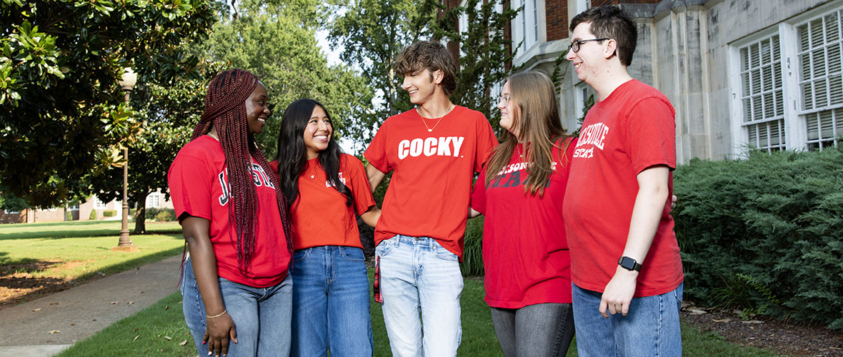 Students outside