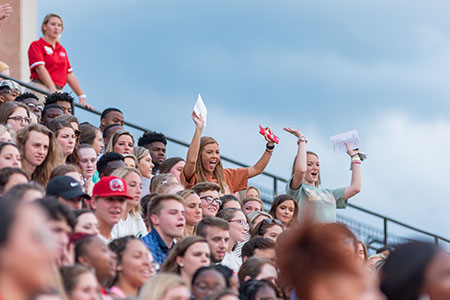 Students at Convocation