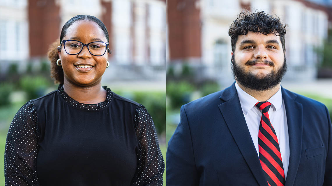 Nadiyah Oden and Trey Landman 
