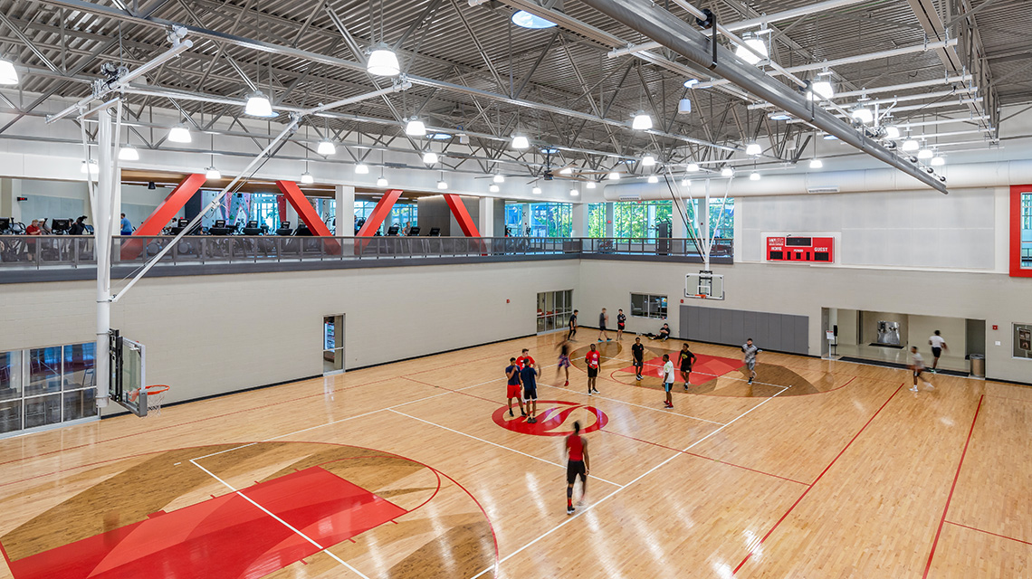 3 court gymnasium
